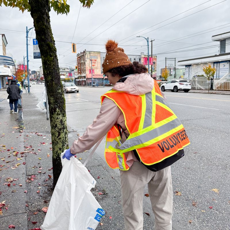 Volunteer Street Cleaning Event | Student Life at CICCC 2023